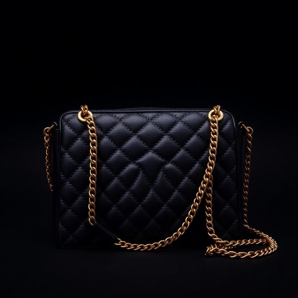 Bolsa Noir Matelassé